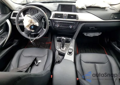 2014 BMW 320 I xDrive z USA, uszkodzony, nr VIN WBA3C3C52EP660937